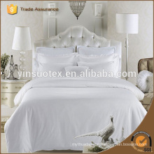 Comfortable Hotel White Hotel Cotton Sheet Set